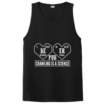 Periodic Table Beer Pub Crawling Is A Science PosiCharge Competitor Tank