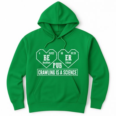 Periodic Table Beer Pub Crawling Is A Science Hoodie
