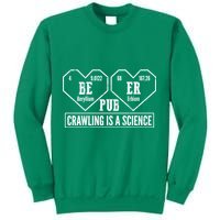 Periodic Table Beer Pub Crawling Is A Science Sweatshirt
