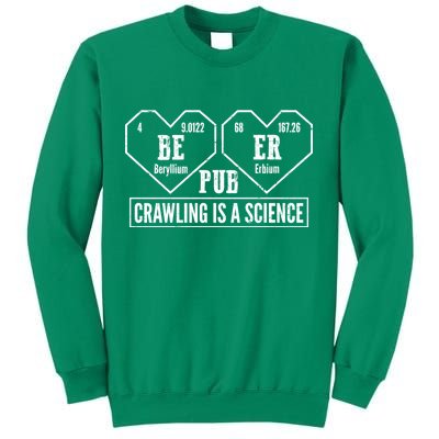 Periodic Table Beer Pub Crawling Is A Science Sweatshirt