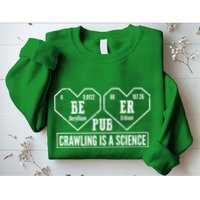 Periodic Table Beer Pub Crawling Is A Science Sweatshirt