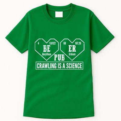 Periodic Table Beer Pub Crawling Is A Science Tall T-Shirt