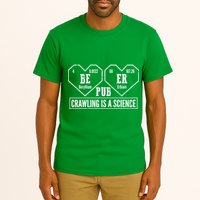 Periodic Table Beer Pub Crawling Is A Science Tall T-Shirt