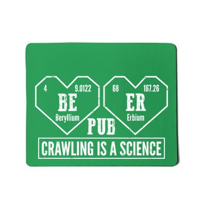Periodic Table Beer Pub Crawling Is A Science Mousepad