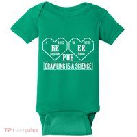 Periodic Table Beer Pub Crawling Is A Science Baby Bodysuit