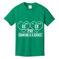 Periodic Table Beer Pub Crawling Is A Science Kids T-Shirt