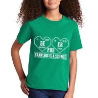 Periodic Table Beer Pub Crawling Is A Science Kids T-Shirt