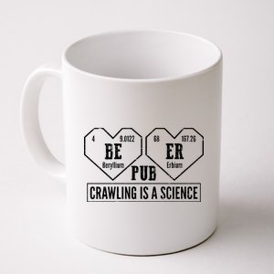 Periodic Table Beer Pub Crawling Is A Science Coffee Mug