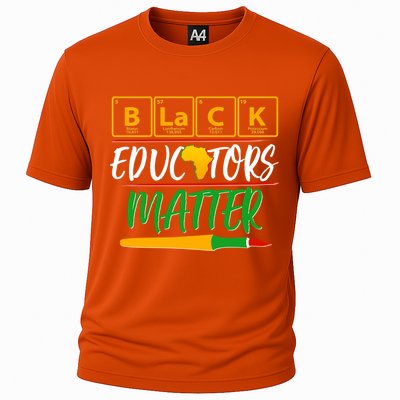 Periodic Table Black Educators Matter Cooling Performance Crew T-Shirt