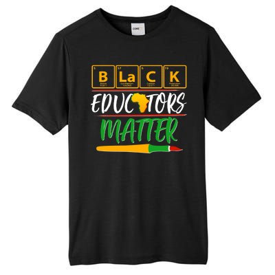 Periodic Table Black Educators Matter Tall Fusion ChromaSoft Performance T-Shirt