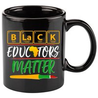 Periodic Table Black Educators Matter 11oz C Handle Ceramic Mug