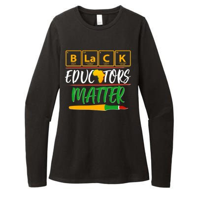 Periodic Table Black Educators Matter Womens CVC Long Sleeve Shirt