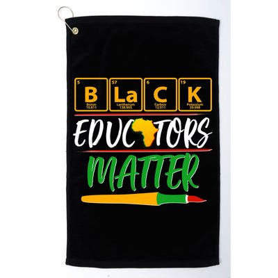 Periodic Table Black Educators Matter Golf Towel