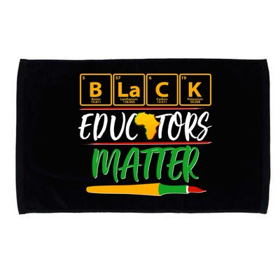 Periodic Table Black Educators Matter Microfiber Hand Towel