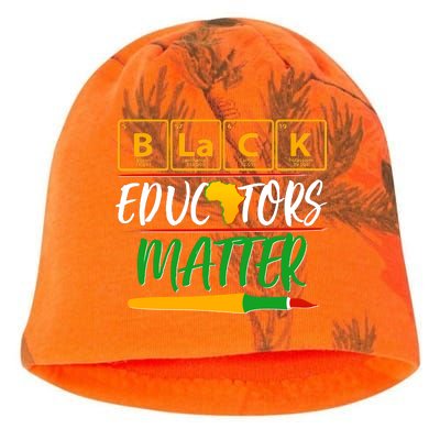 Periodic Table Black Educators Matter Kati - Camo Knit Beanie