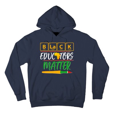 Periodic Table Black Educators Matter Hoodie