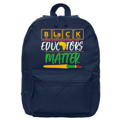 Periodic Table Black Educators Matter 16 in Basic Backpack