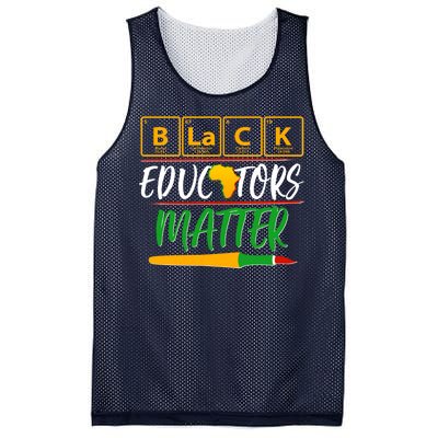 Periodic Table Black Educators Matter Mesh Reversible Basketball Jersey Tank