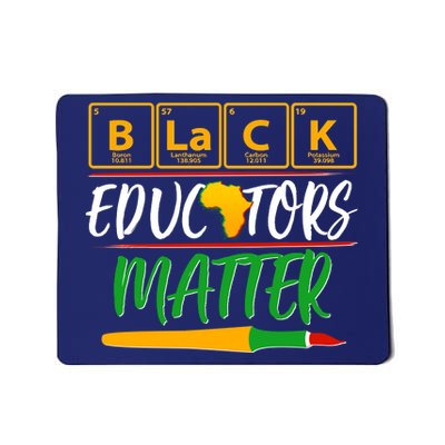 Periodic Table Black Educators Matter Mousepad