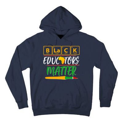 Periodic Table Black Educators Matter Tall Hoodie