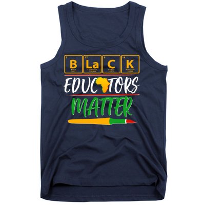 Periodic Table Black Educators Matter Tank Top