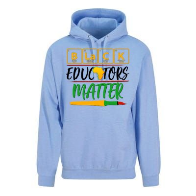 Periodic Table Black Educators Matter Unisex Surf Hoodie