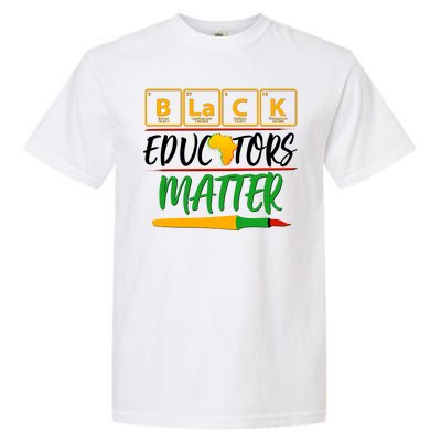 Periodic Table Black Educators Matter Garment-Dyed Heavyweight T-Shirt