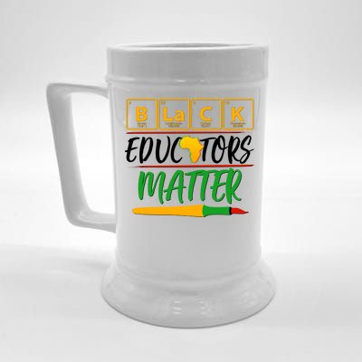 Periodic Table Black Educators Matter Beer Stein