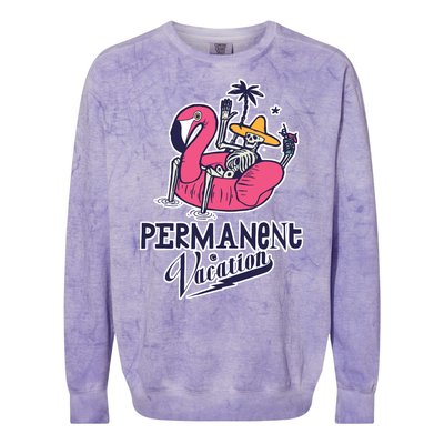 Permanent Vacation Colorblast Crewneck Sweatshirt