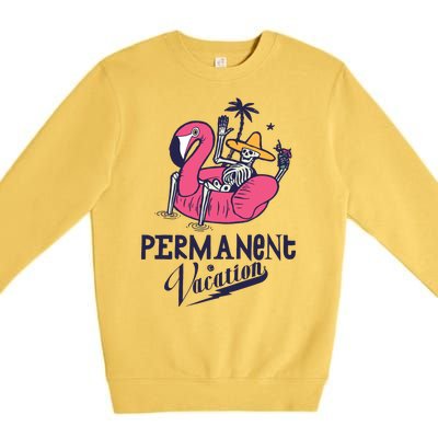 Permanent Vacation Premium Crewneck Sweatshirt