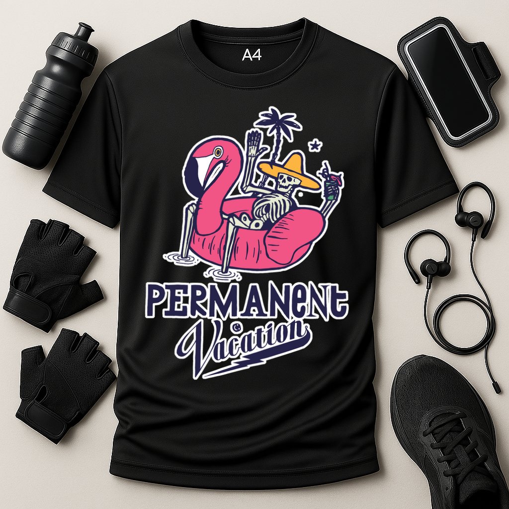 Permanent Vacation Cooling Performance Crew T-Shirt