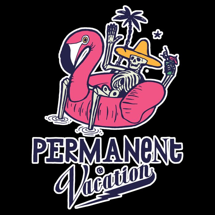 Permanent Vacation Tall T-Shirt