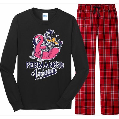 Permanent Vacation Long Sleeve Pajama Set