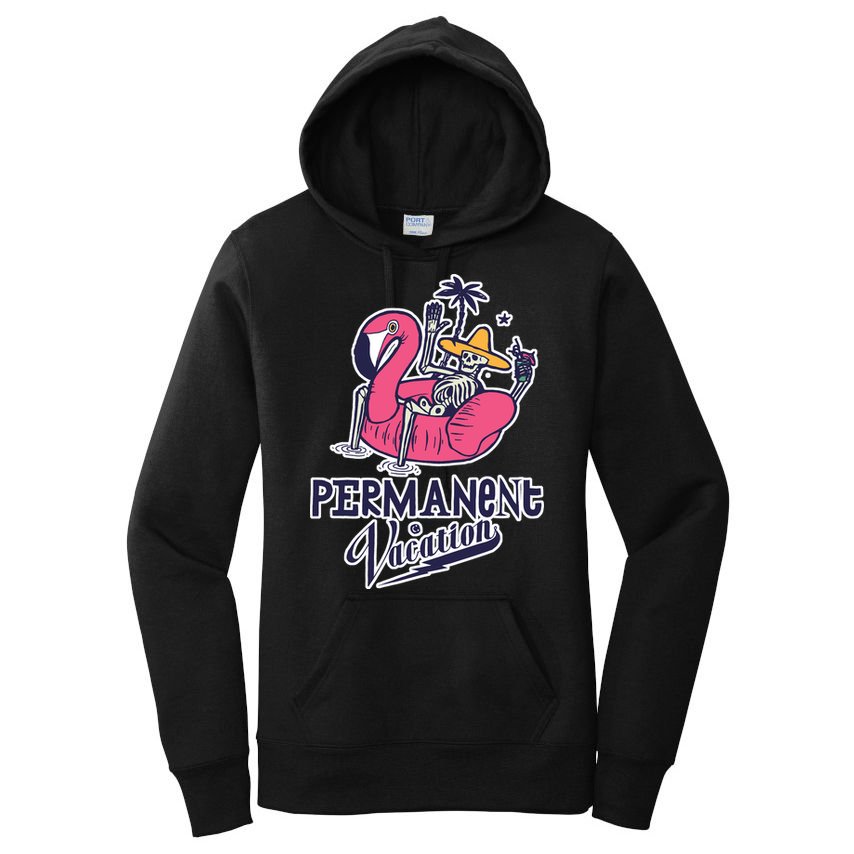 Permanent Vacation Women's Pullover Hoodie