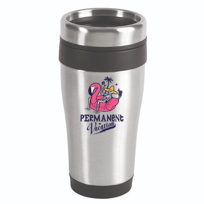Permanent Vacation 16oz Travel Tumbler