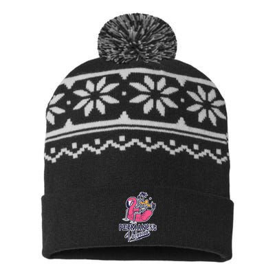 Permanent Vacation USA-Made Snowflake Beanie