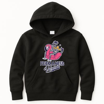 Permanent Vacation Kids Hoodie