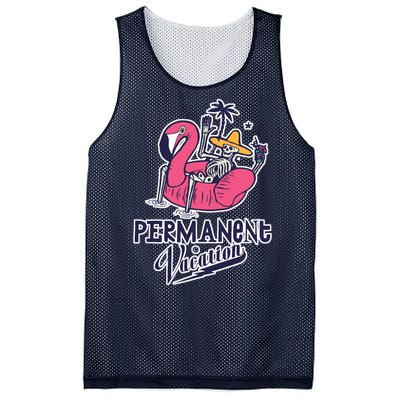 Permanent Vacation Mesh Reversible Basketball Jersey Tank