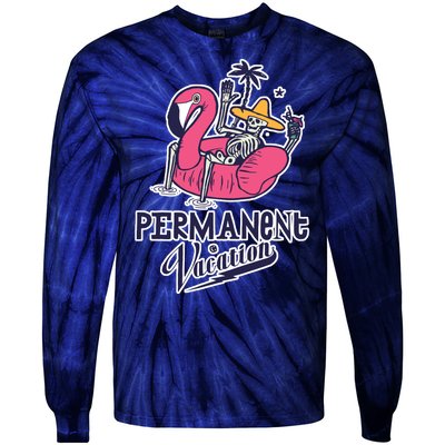 Permanent Vacation Tie-Dye Long Sleeve Shirt