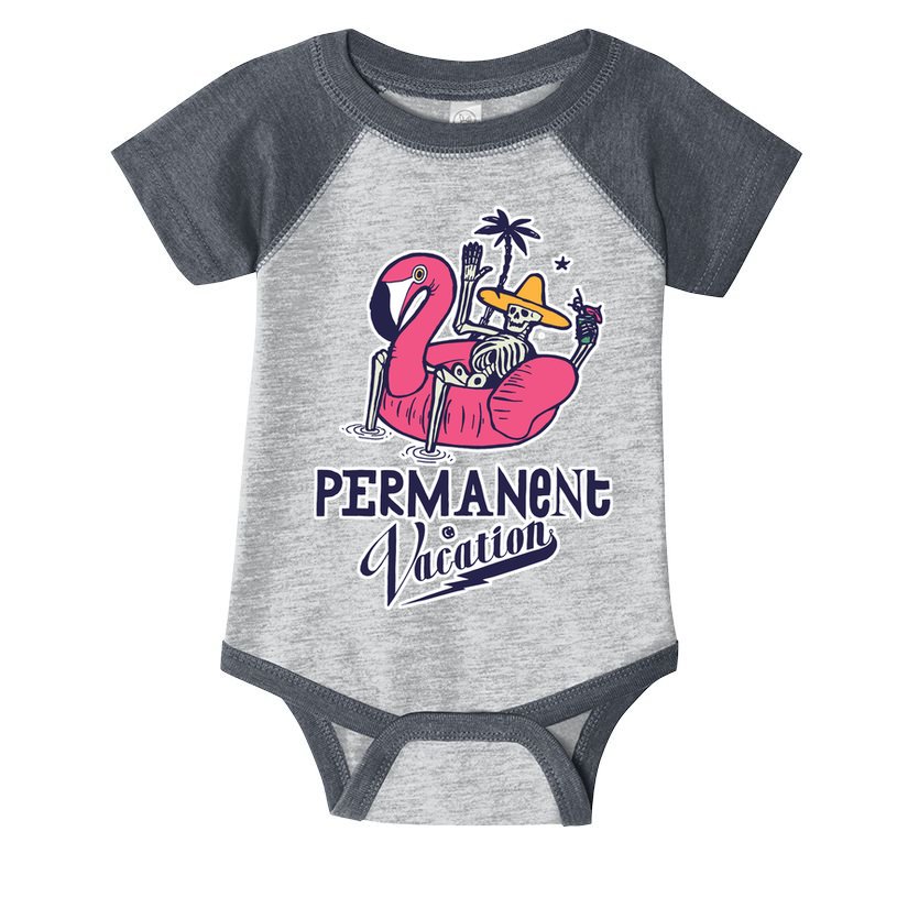 Permanent Vacation Infant Baby Jersey Bodysuit
