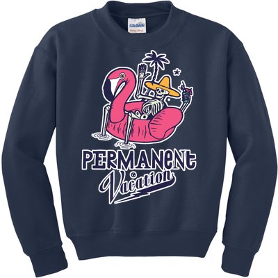 Permanent Vacation Kids Sweatshirt