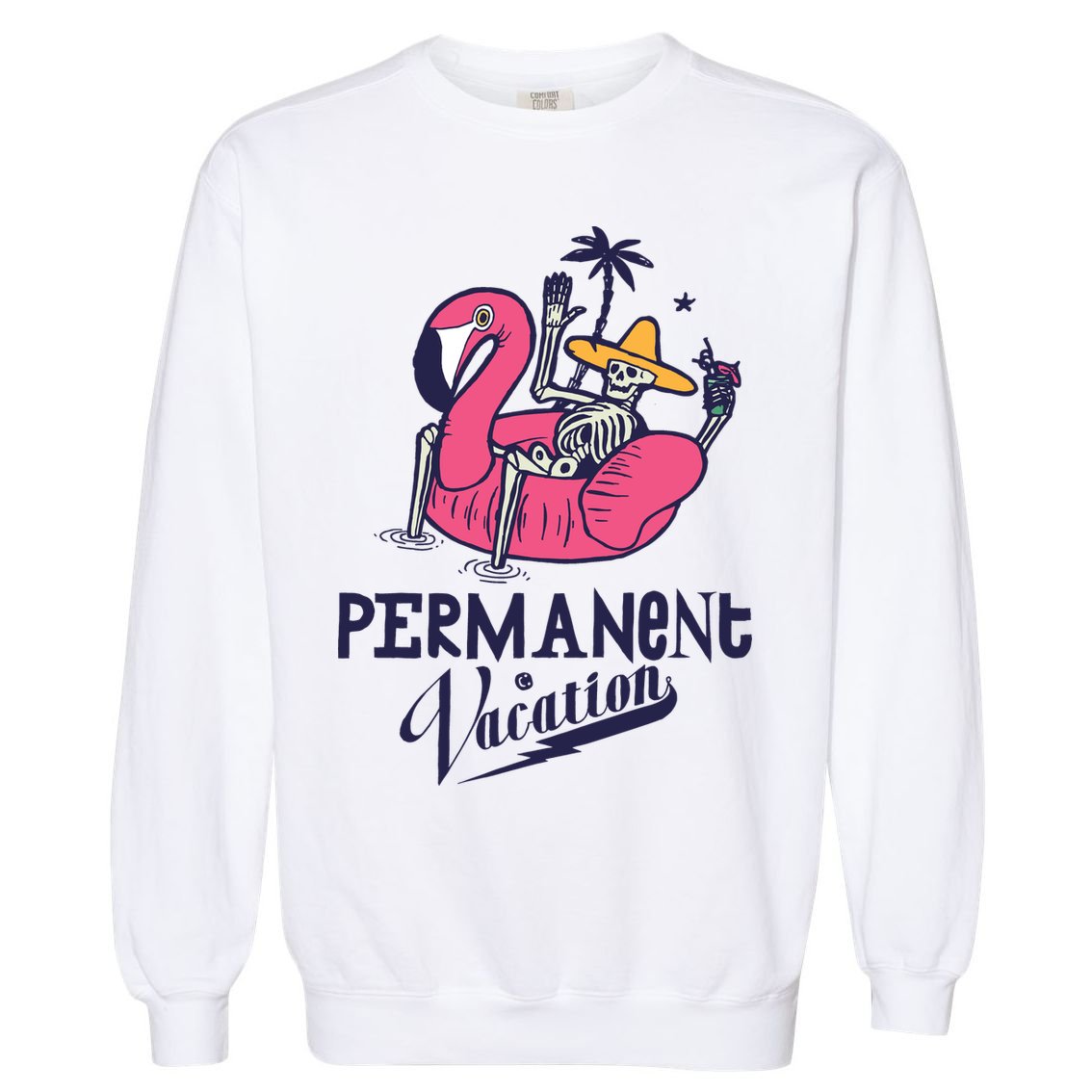 Permanent Vacation Garment-Dyed Sweatshirt