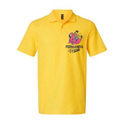 Permanent Vacation Softstyle Adult Sport Polo