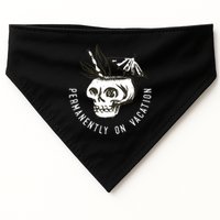 Permanently On Vacation USA-Made Doggie Bandana