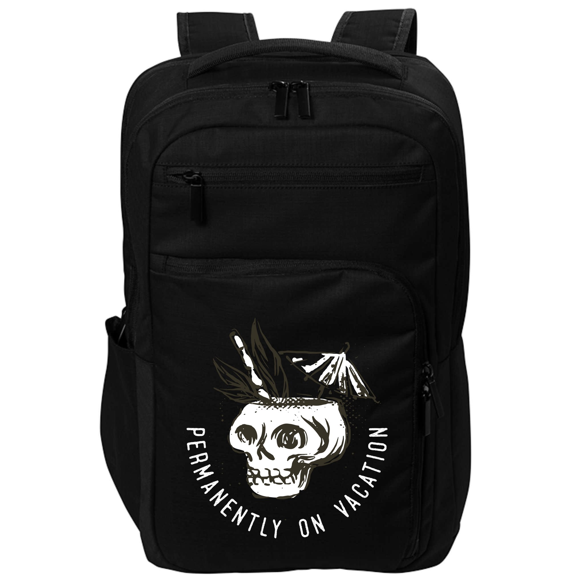 Permanently On Vacation Impact Tech Backpack