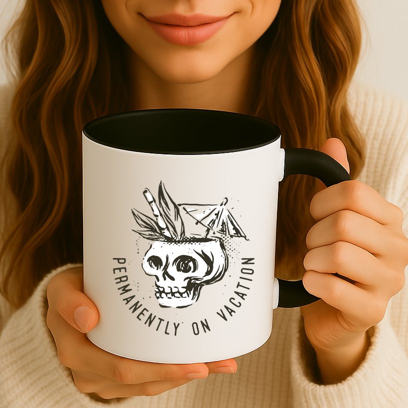 Permanently On Vacation Mug