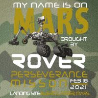 Perseverance Mars Rover Landing Legacy Tie Dye Trucker Hat