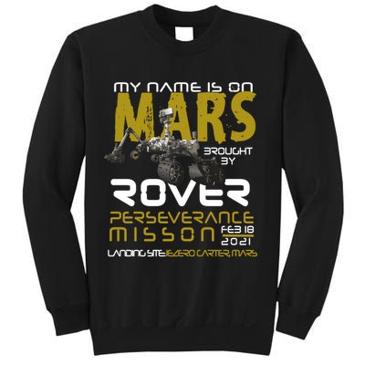 Perseverance Mars Rover Landing Sweatshirt