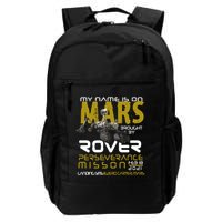 Perseverance Mars Rover Landing Backpack