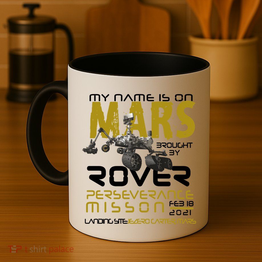 Perseverance Mars Rover Landing Mug